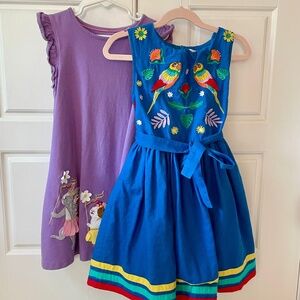 2 Girls Mini Boden Dresses